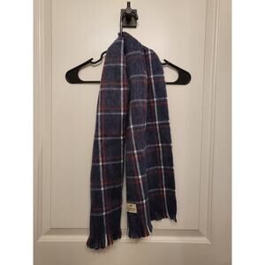 100% Cashmere Vintage Plaid Scarf